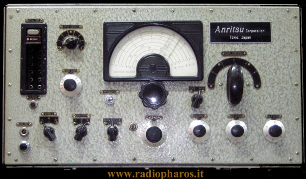 Rare Anritsu marine tube receiver, model unknown.