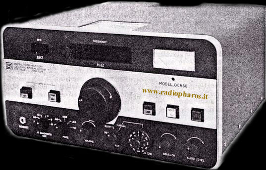 General Instrument DCR-30 Digitally controlled receiver - 1.5--30 MHz - USA 1972