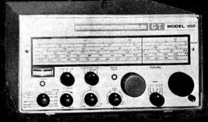 GT ELECTRONICS-GT 100 - 3--30 MHz Semi-synthesized solid state receiver - (UK 1969)