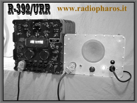 R-392/URR and Power Supply+AF Amplifier, homebuilt by my brother Sal.